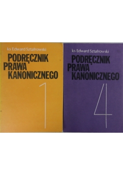 Podręcznik prawa kanonicznego, zestaw 2 książek