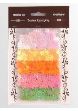 Zestaw cekiny kwiatki 30g