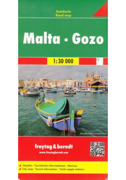 Malta Gozo mapa samochodowa 1:30 000, Freytag&berndt