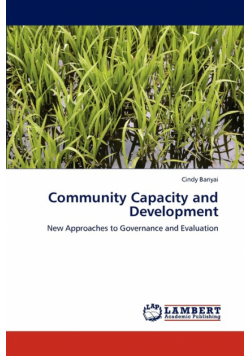 Community Capacity and Development
