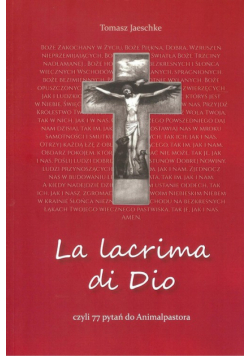 La lacrima di Dio czyli 77 pytań do animalpastora