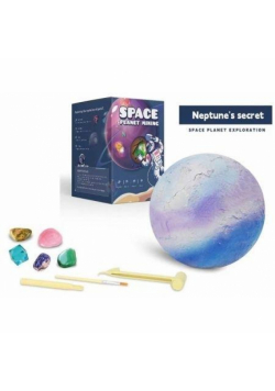 Zestaw wykopaliska mineraly Neptun