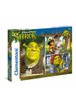 Puzzle SuperColor Shrek 3x48