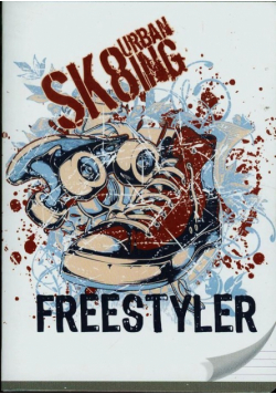Zeszyt A5 w linie 60 kartek Freestyler