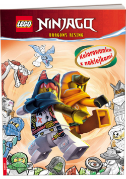 LEGO NINJAGO Kolorowanka z naklejkami