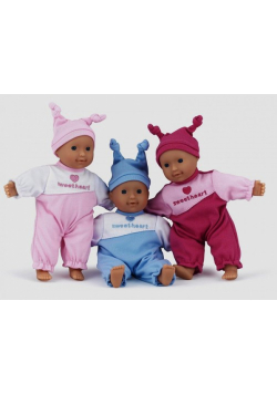 Lalka bobas Baby sweetheart 21 cm niebieski