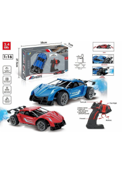Auto wyścigowe na radio napęd 4x4 światło MIX