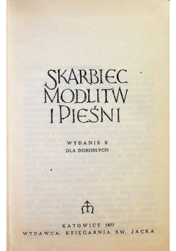 Skarbiec Modlitw i Pieśni