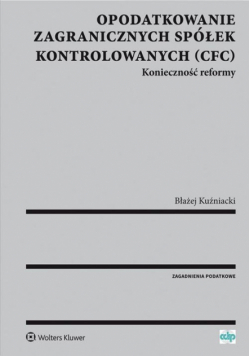 Opodatkowanie zagranicznych spółek kontrolowanych (CFC)