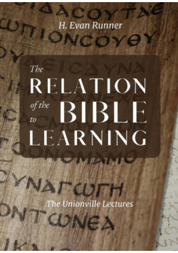 The Relation of the Bible to Learning