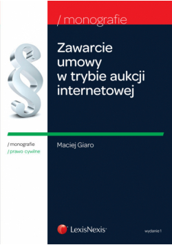 Zawarcie umowy w trybie aukcji internetowej