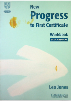 New Progress To First Certificate