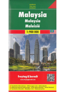 Malezja mapa 1:900 000