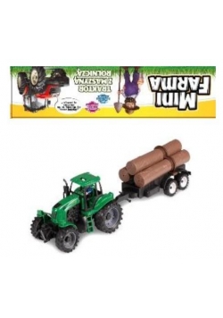 Mini Farma Traktor z maszyną roliczą