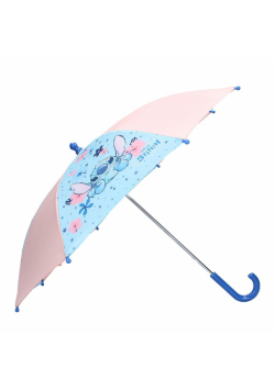 Parasolka dziecięca Stitch różowo niebieska