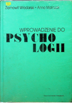 Wprowadzenie do psychologii