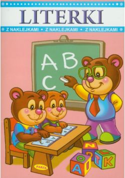 Literki z naklejkami