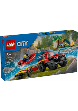 LEGO(R) CITY 60412 Terenowy wóz strażacki z łodzią