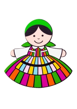 Magnes drewniany - Opocznianka FOLKSTAR