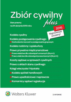 Zbiór cywilny Plus 2015