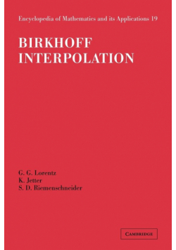 Birkhoff Interpolation