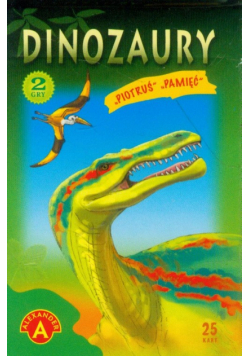 Karty Piotruś Dinozaury