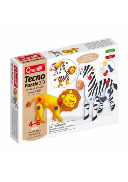 Tecno puzzle 3D Lew Zebra