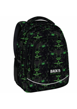 Plecak 3-komorowy Backup Monster green PLB6X59