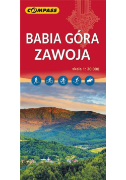 Mapa - Babia Góra Zawoja 1:30 000