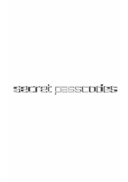 secret passcodes blank notebook
