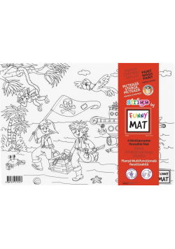 Mata transparentna Piraci Funny Mat STRIGO