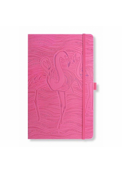 Notes Ivory A5 Flaming różowy linie