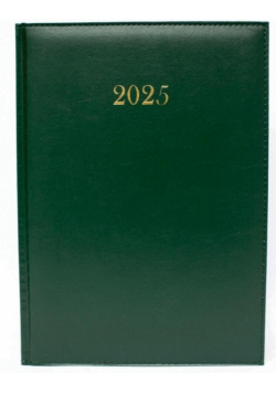 Terminarz 2025 tygodniowy B5 Divas z gąbką zieleń