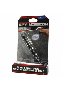 Długopis z niewidzialnym tuszem i światłem szpiegowskim Spy Mission RPSPY02