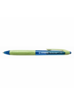 Długopis Stabilo performer+ x-fine niebieski 10 sztuk