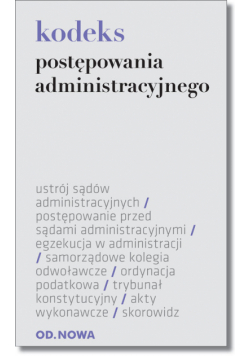 Kodeks postępowania administracyjnego