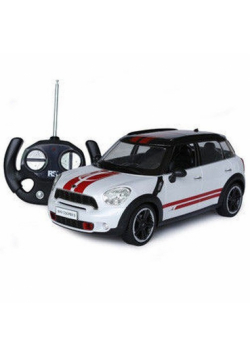 Auto Mini Cooper S 1:14 zdalnie sterowany biały