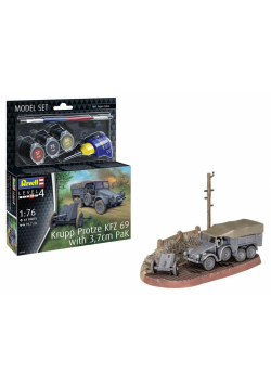 Zestaw Krupp Protze KFZ 69 z działem 3,7cm PaK