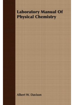 Laboratory Manual Of Physical Chemistry