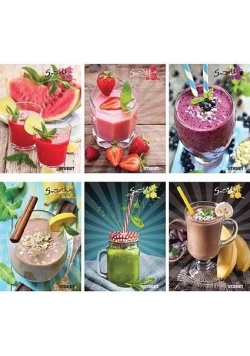 Zeszyt A5/54K linia Smoothie (10szt)