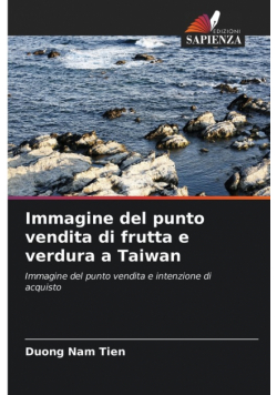 Immagine del punto vendita di frutta e verdura a Taiwan
