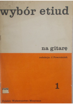 Wybór etiud na gitarę