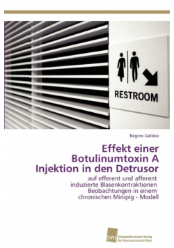 Effekt einer Botulinumtoxin A Injektion in den Detrusor