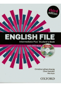 English File Intermediate Plus Student's Bokk with DVD-ROM