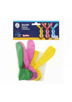 Balony Premium Króliczki, 90 cm 3 sztuki