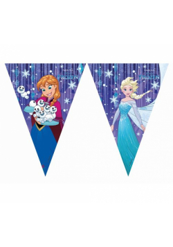 Banner Frozen Snowflakes flagi