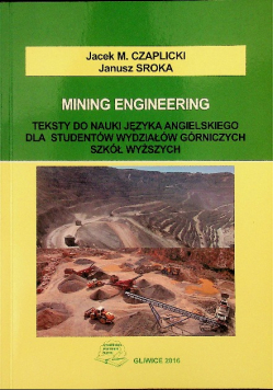 Statistics for Mining Engineering Czaplicki Jacek