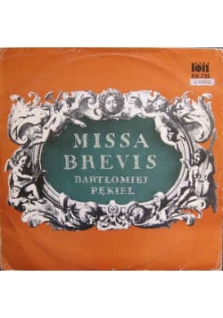 Missa brevis , płyta winylowa