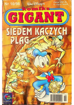 Komiks Gigant Nr  10 /  98 Siedem kaczych plag