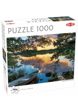 Puzzle Summer Night Fin 1000  kwadratowe pudełko edycja specjalna